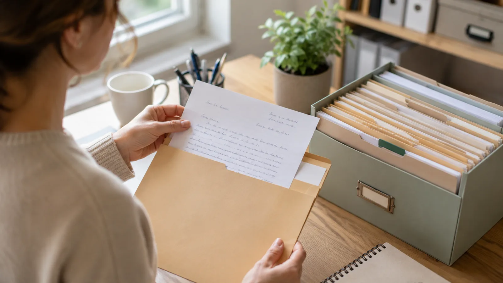 Pourquoi conserver une copie de chaque lettre envoyée