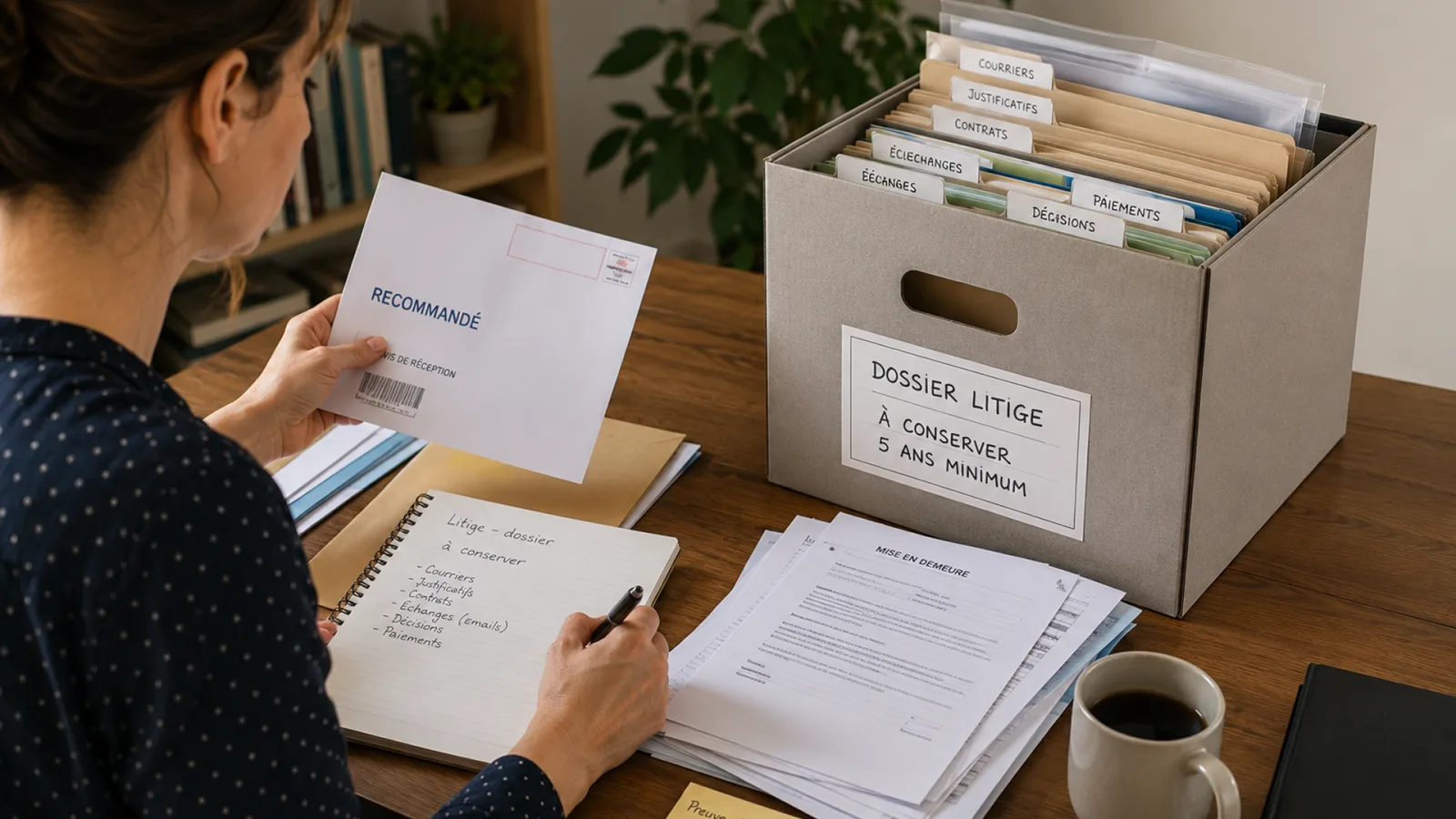 Quels documents conserver après un litige ?